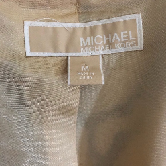 Michael Kors | Jackets & Coats | Michael Kors Faux Rabbit Fur Coat ...